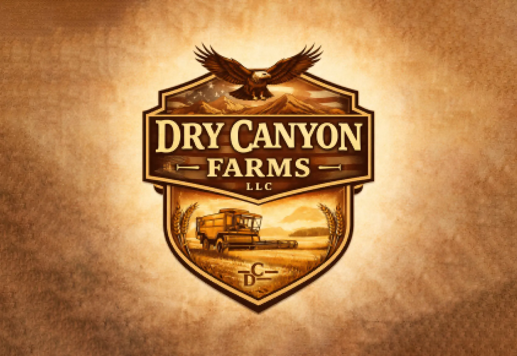 Dry Canyon Farms badge — source artwork Dry Canyon Farms badge — source artwork
